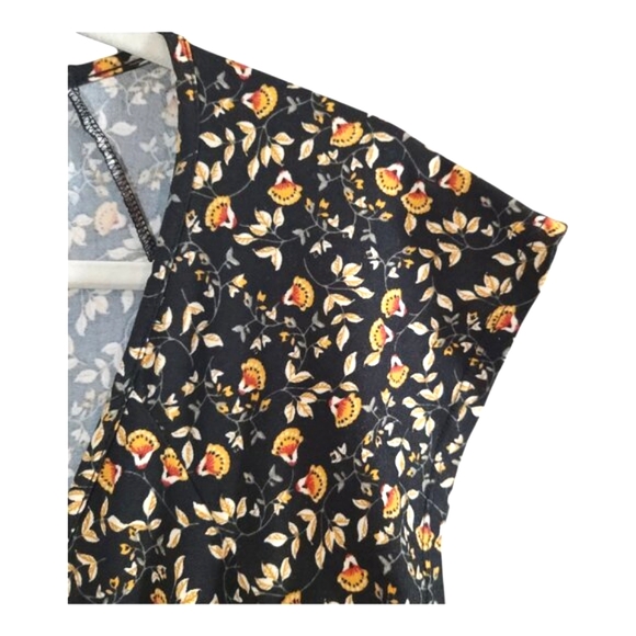 Urban Outfitters Julia Ditsy Floral Short Sleeve Tiered Mini Dress Women's XS - Picture 6 of 9